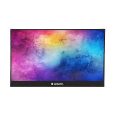 VERBATIM Zaslon PMT-15, 15,6", IPS, 1920 x 1080, 16:9, touch panel, HDR, FreeSync, Low Blue Light, HDMI x1, USB x3